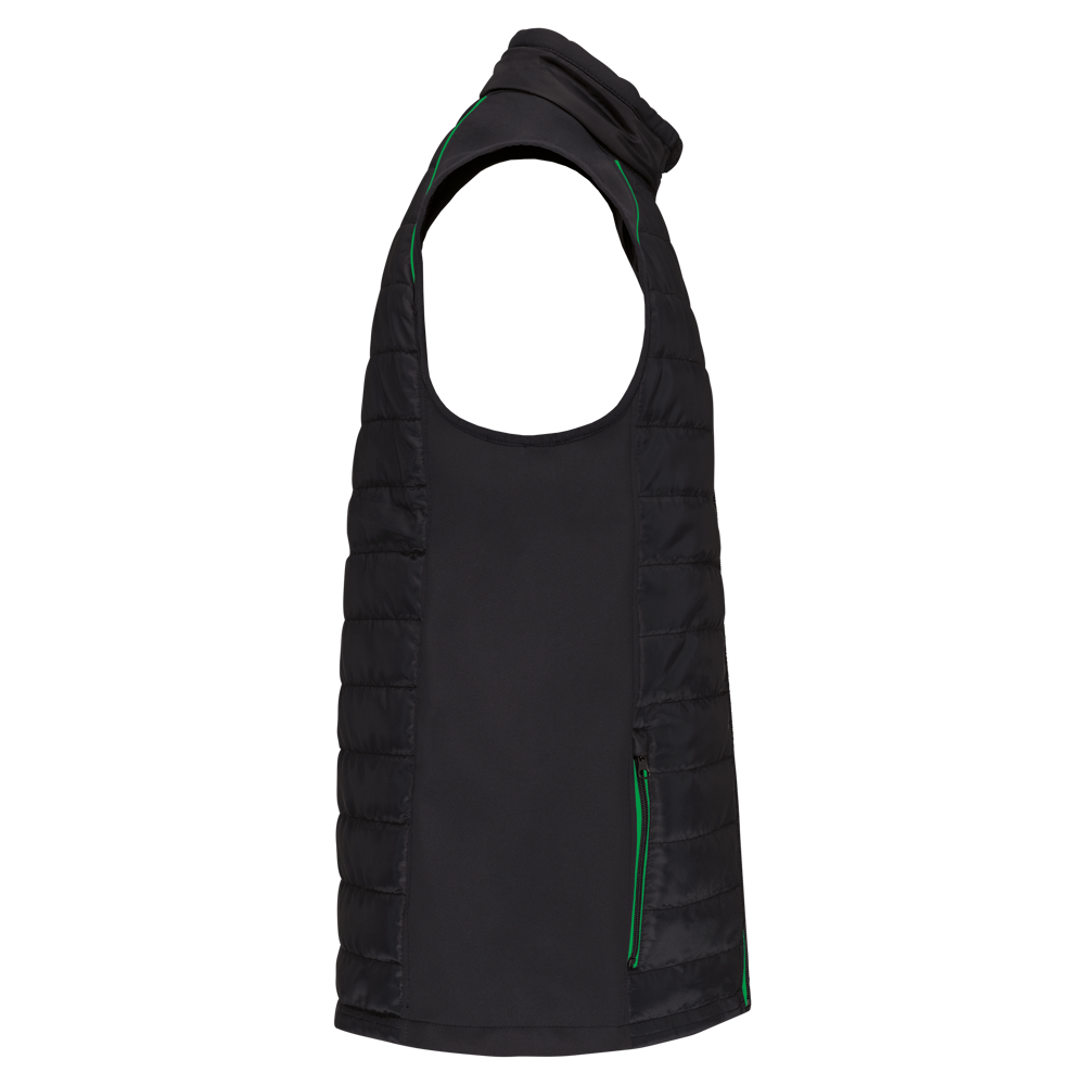 WK606 - Bodywarmer Day To Day in twee stoffen