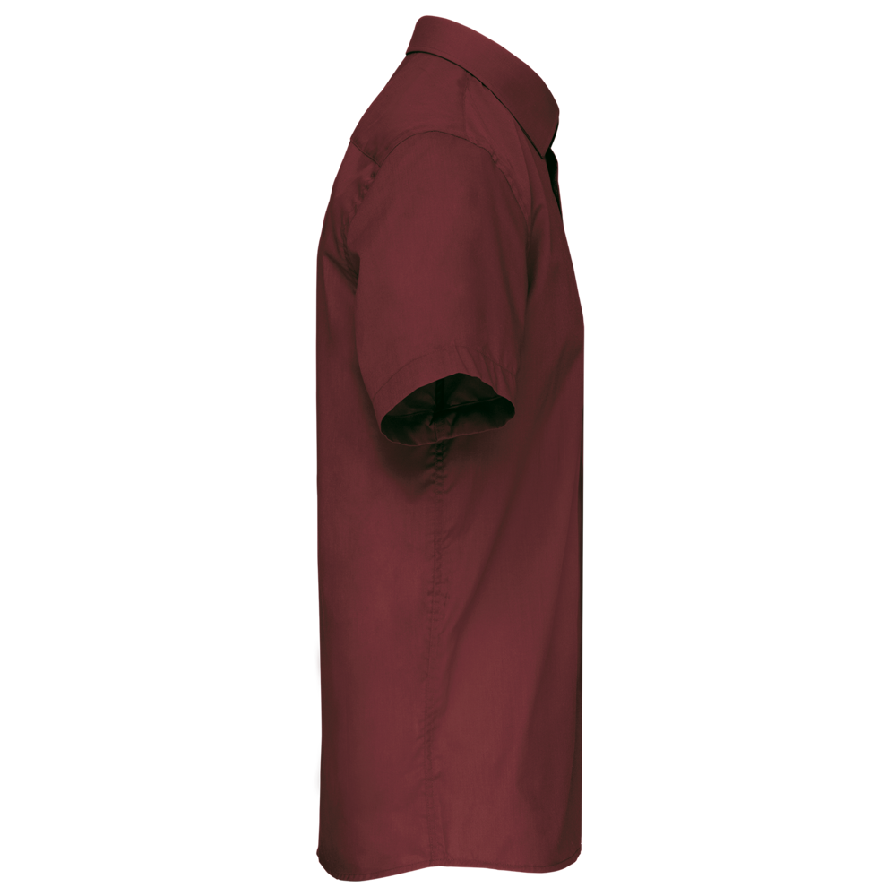 K551C - Overhemd in onderhoudsvriendelijk polykatoen-popeline korte mouwen heren