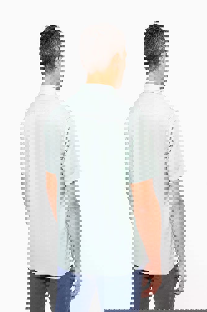 K551C - Overhemd in onderhoudsvriendelijk polykatoen-popeline korte mouwen heren