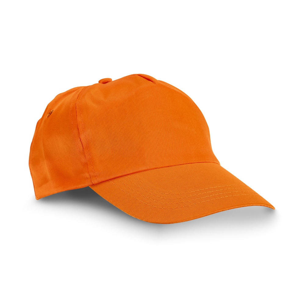 CHILKA. Kindermuts in polyester - oranje