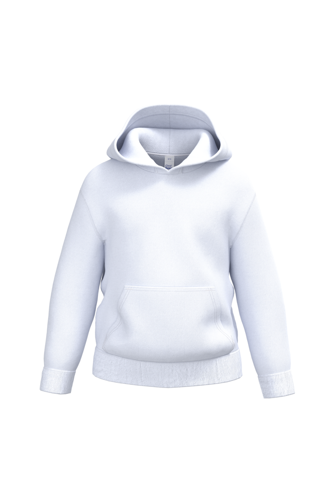 - Kinder sweater met capuchon - Ideal White