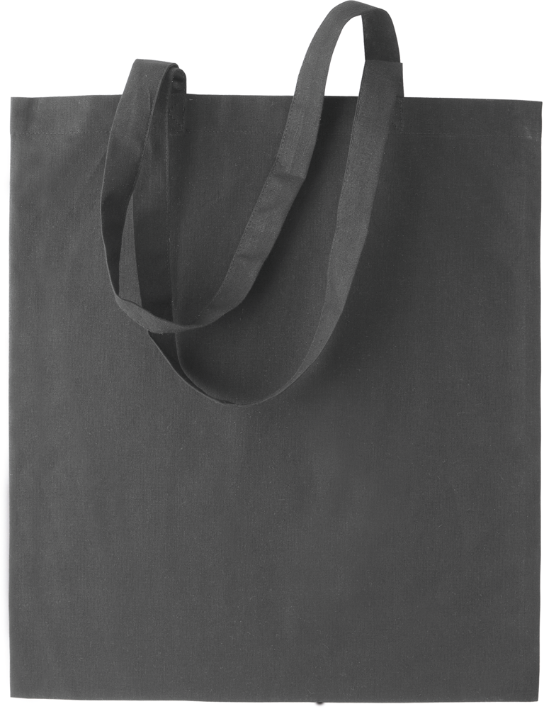 - Shopper bag long handles - Dark Grey