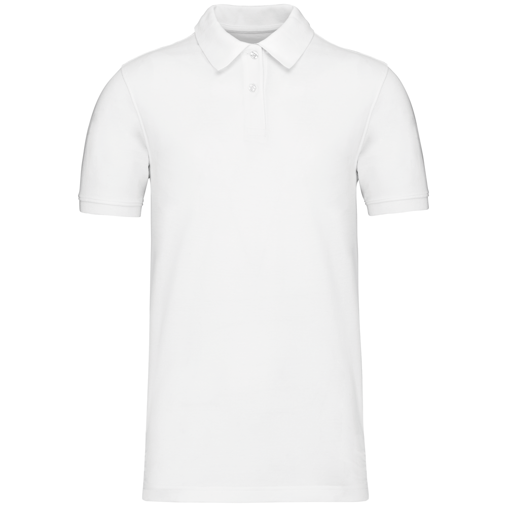 - Piqué-herenpolo Bio180 - White