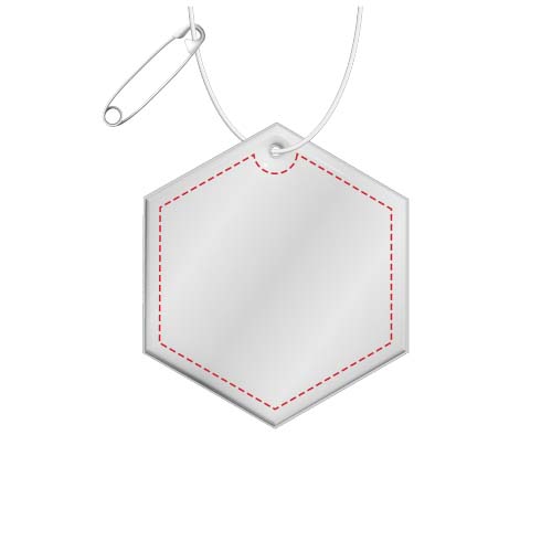 RFX™ H-12 zeshoekige reflecterende TPU hanger