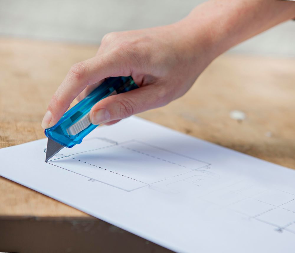 Kunststof hobbymes Griffin