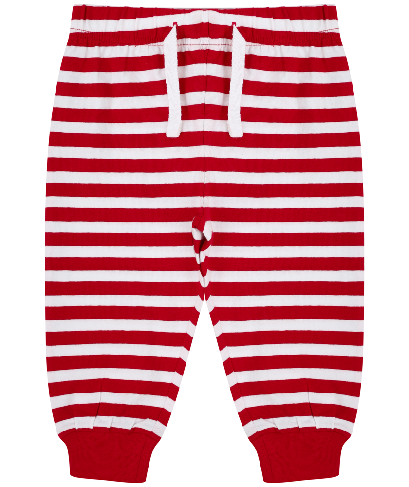 LW085 - Pyjamabroek - Red / White