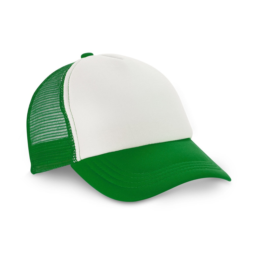 NICOLA. Polyester en mesh pet (150 g/m²) - groen