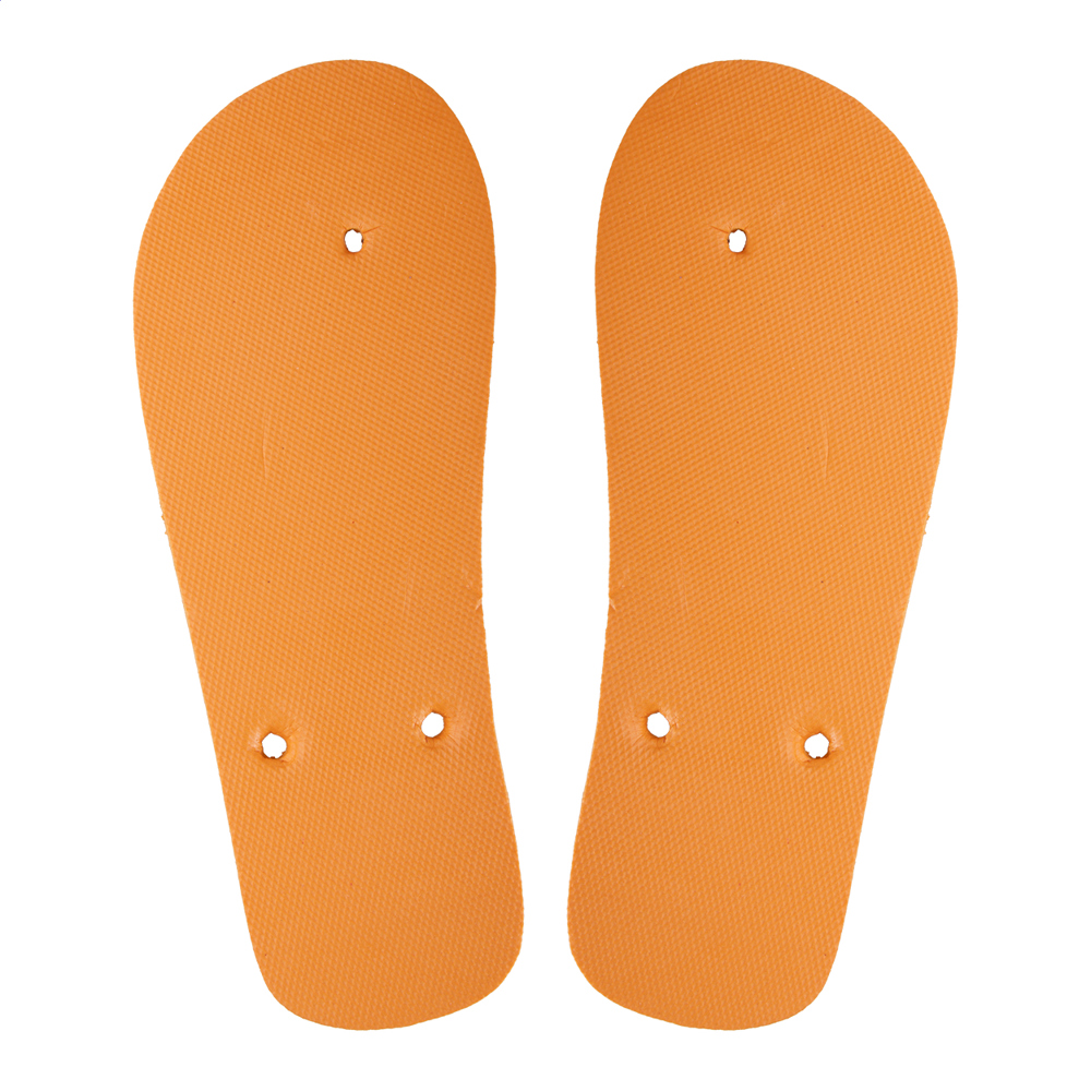 CreaPlaya - custom made strand slippers - 36-38-oranje (A)