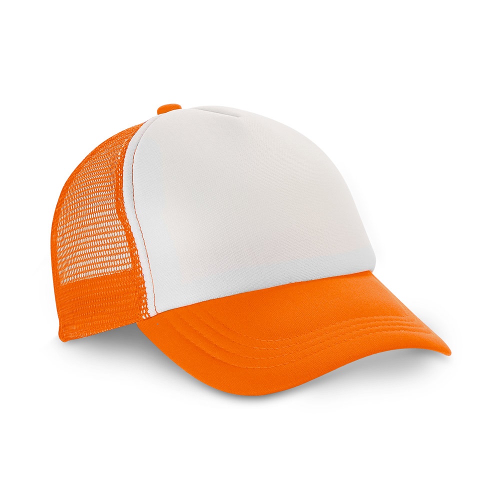 NICOLA. Polyester en mesh pet (150 g/m²) - oranje