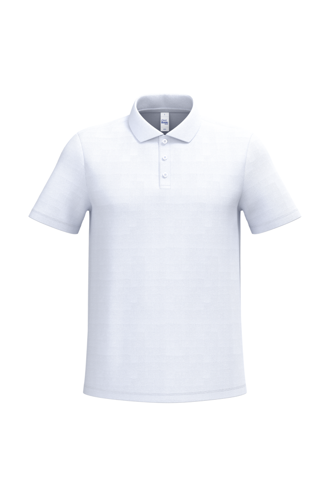 - Herenpolo piqué - Ideal White