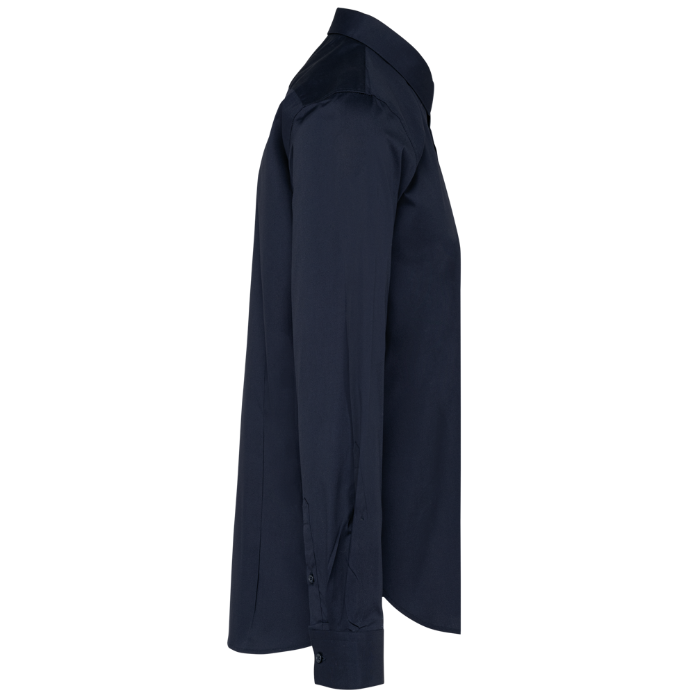 PK504 - Popeline Herenoverhemd met lange mouwen