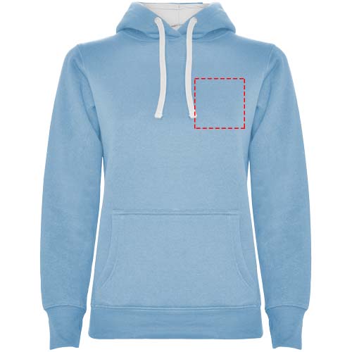 Urban 280 g/m² hoodie voor dames
