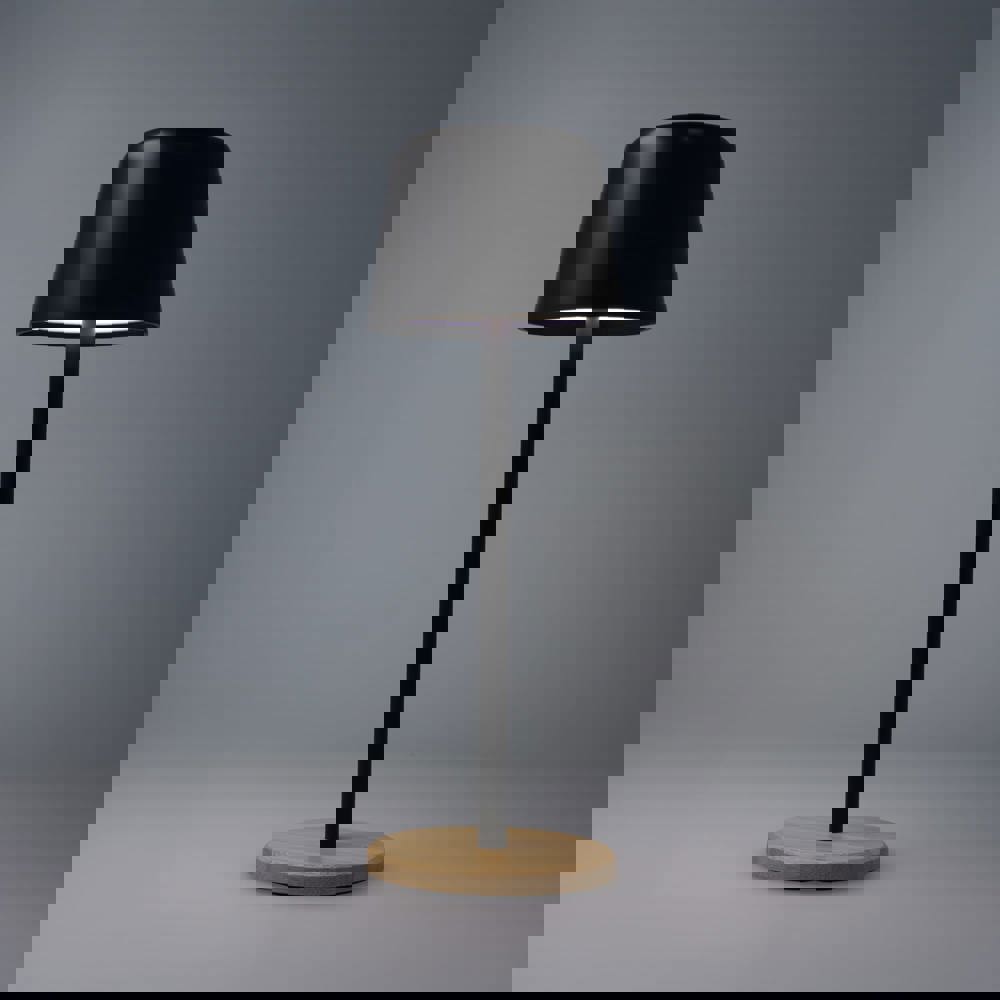 Solis Dimbare Tafellamp met Bamboe basis