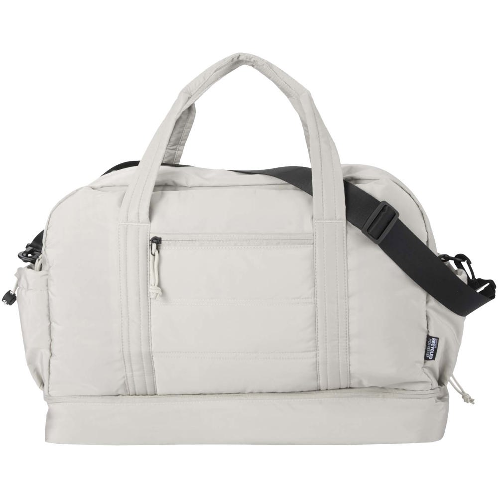 Puffer GRS gerecycleerde duffelbag met geïsoleerde bodem 30L