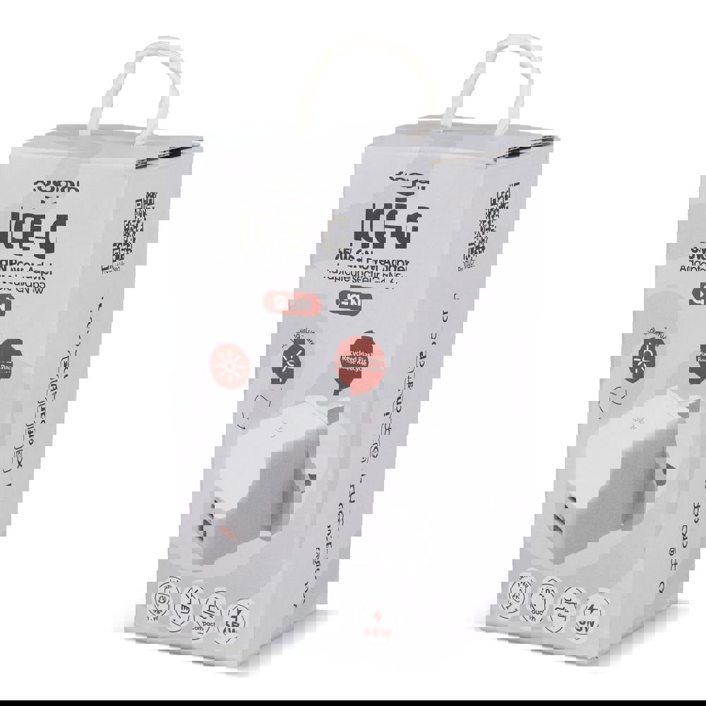 Xoopar ICE-G 65W GaN Adapter met UK Plug