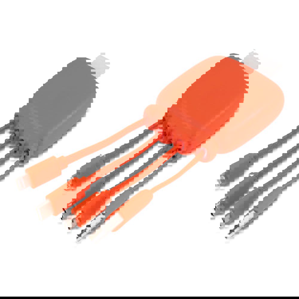 3192 | Xoopar Octopus Gamma 2 Powerbank met Bio Oplaadkabel 3000mAh 