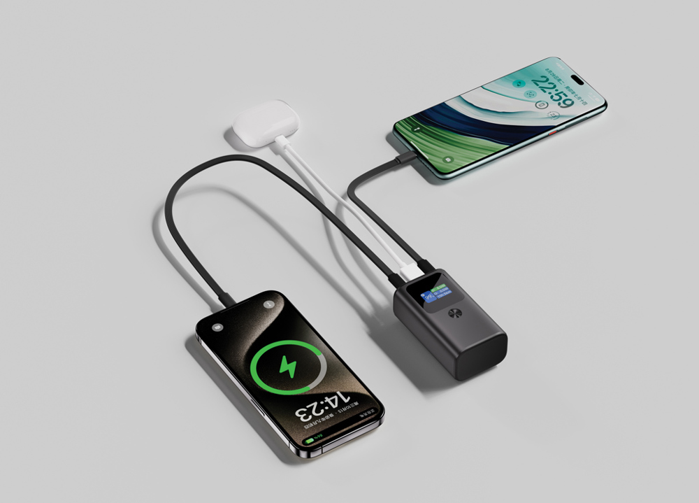 Urban Vitamin Campbell 55W 10.000 mAh zakformaat powerbank