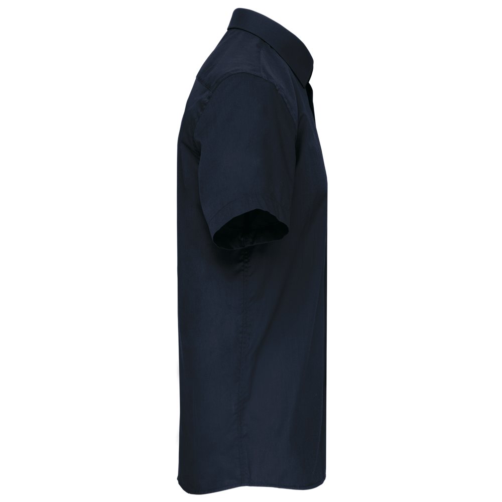 K551C - Overhemd in onderhoudsvriendelijk polykatoen-popeline korte mouwen heren