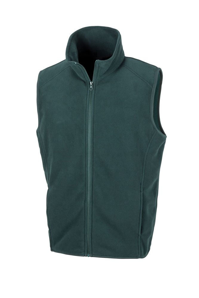 R116X - Micro fleece gilet - forest green