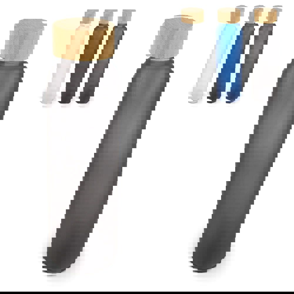 Waterfles glas &amp; bamboe 500ml