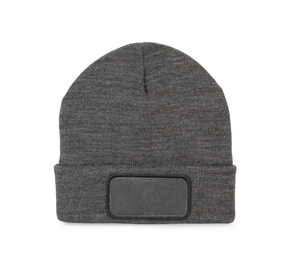 KP895 - Muts met patch - Grey Heather