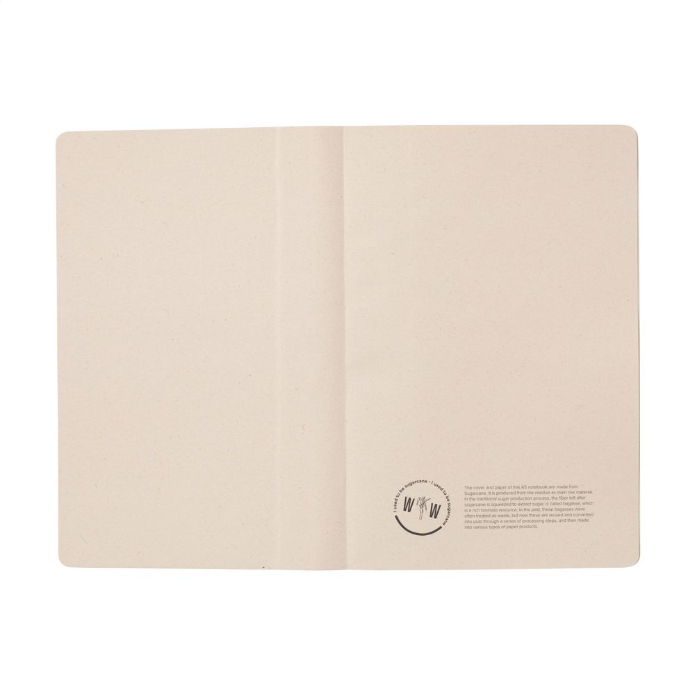 Sugarcane Notebook A5 notitieboek