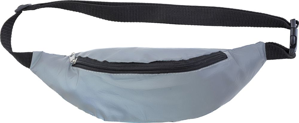 Reflecterende heuptas van polyester Jocelyn - zilver