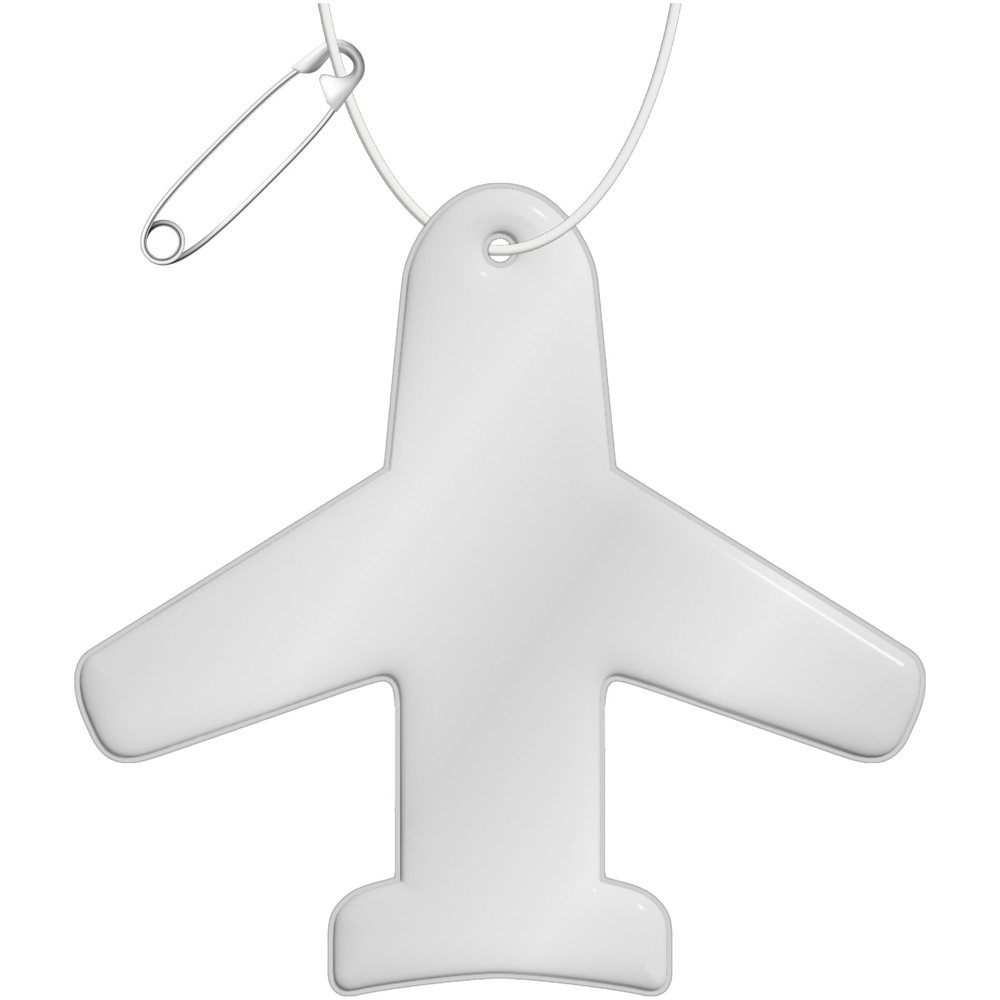 RFX™ H-09 vlakke reflecterende TPU hanger - Wit