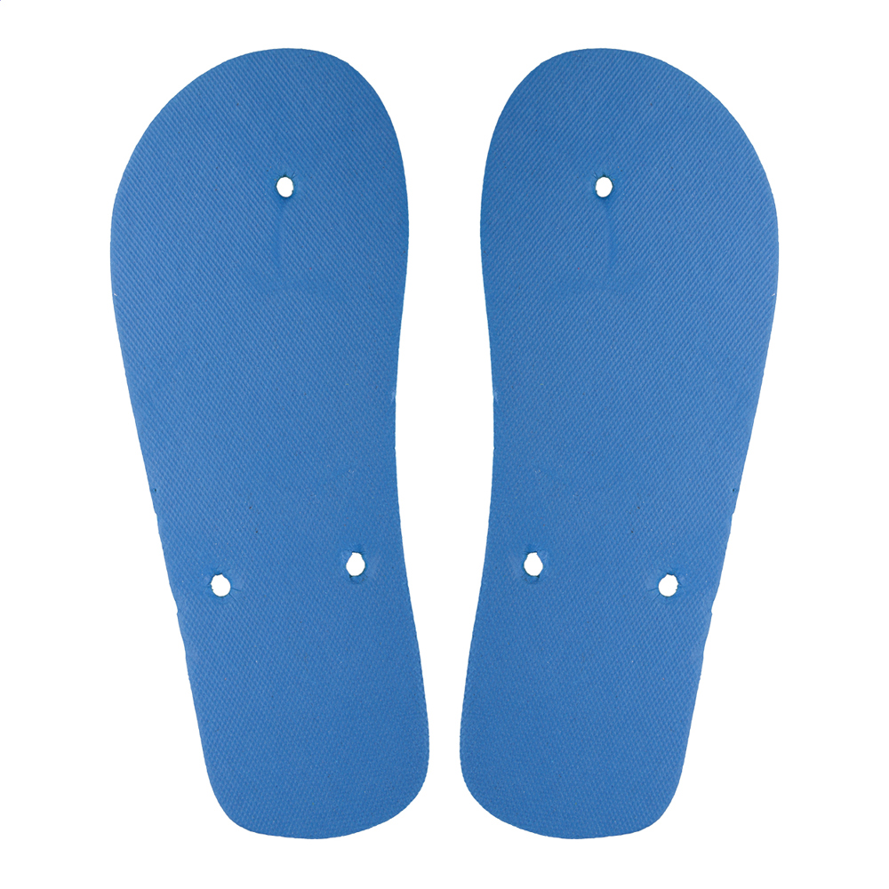 CreaPlaya - custom made strand slippers - 36-38-blauw (A)
