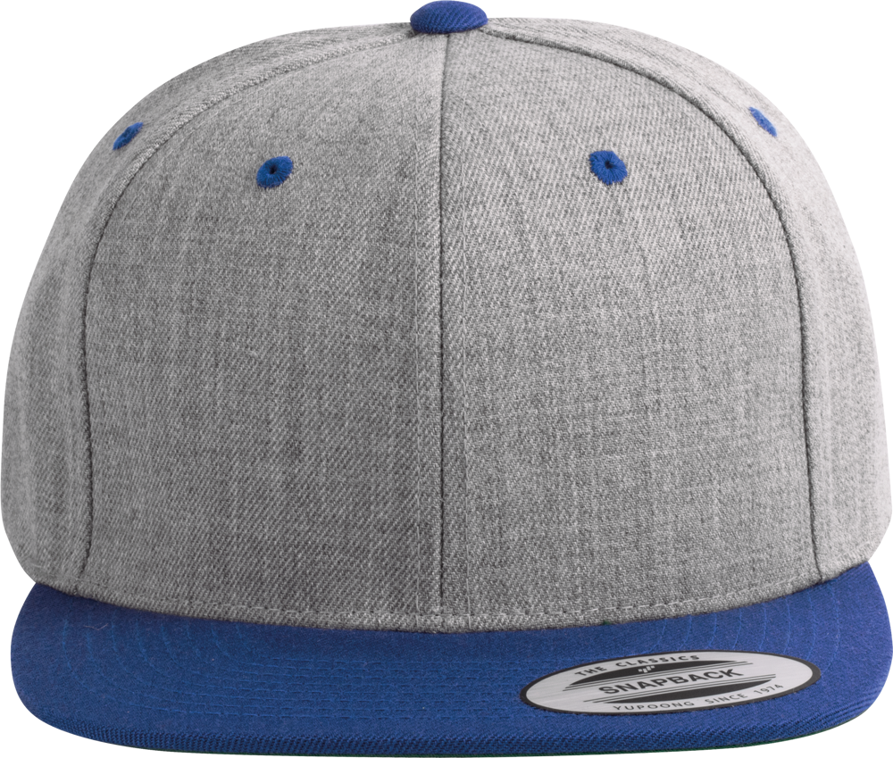 KP910 - Flexfit  pet met platte zonneklep - 6 panelen