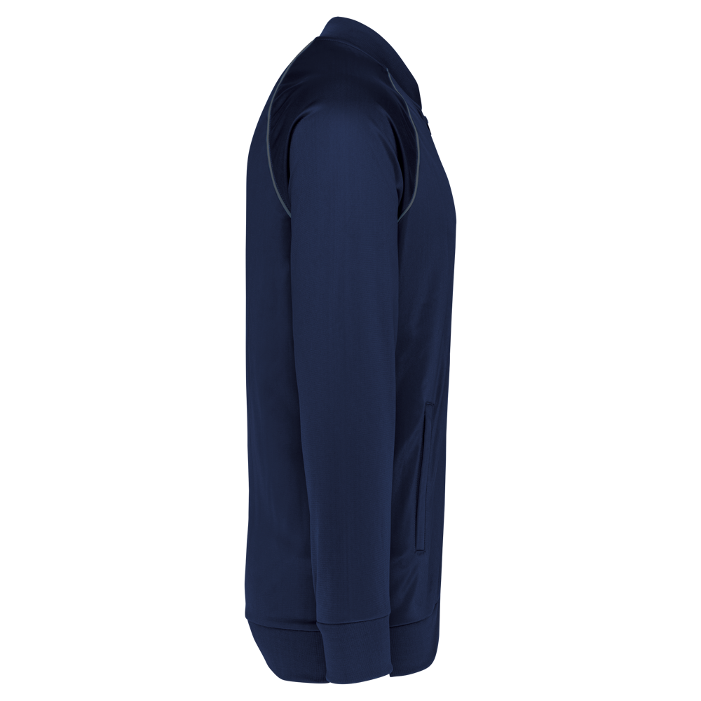 PA384 - Unisex trainingsjas met rits en biesje