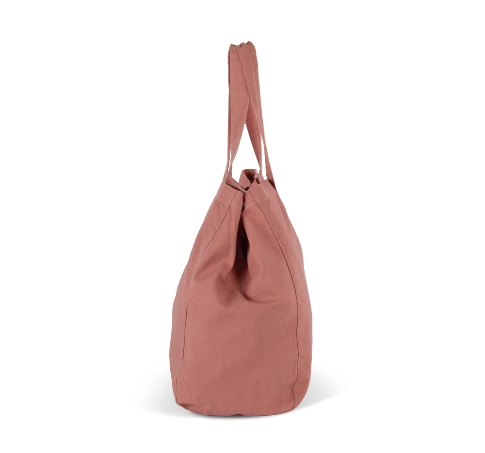 KI3208 - Shopper van verwassen katoen