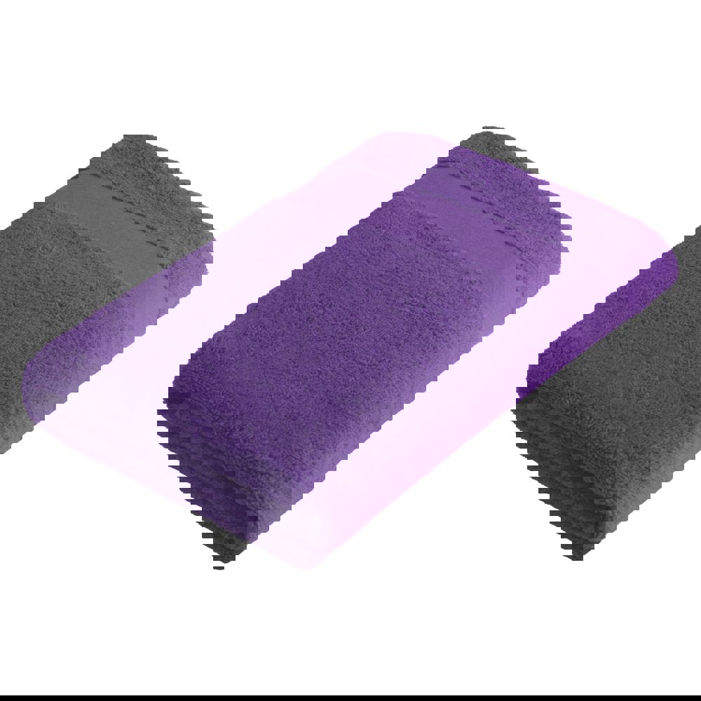 Sophie Muval handdoek 140x70 cm, 450 gr/m² - Paars (PMS 268c) / Paars