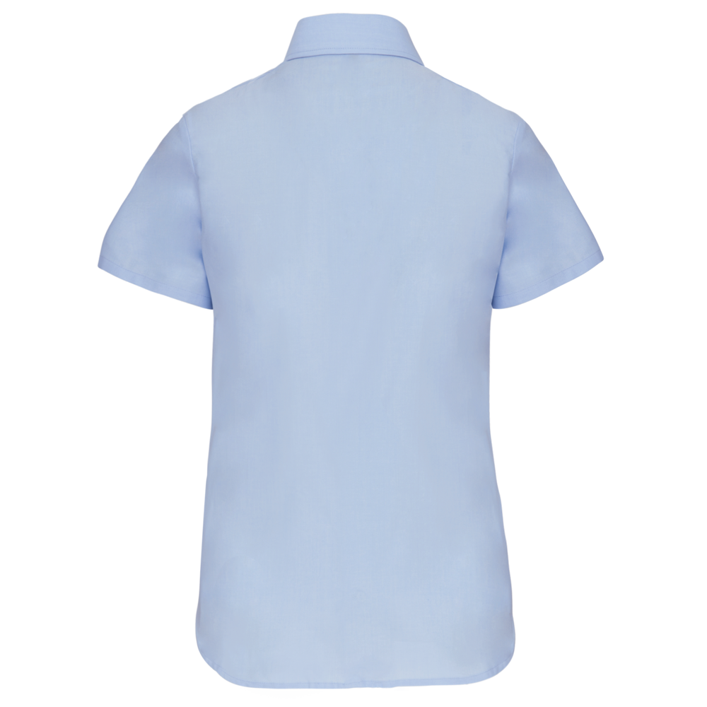 K536C - Dames Oxford blouse korte mouwen