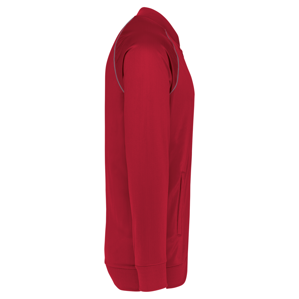 PA384 - Unisex trainingsjas met rits en biesje