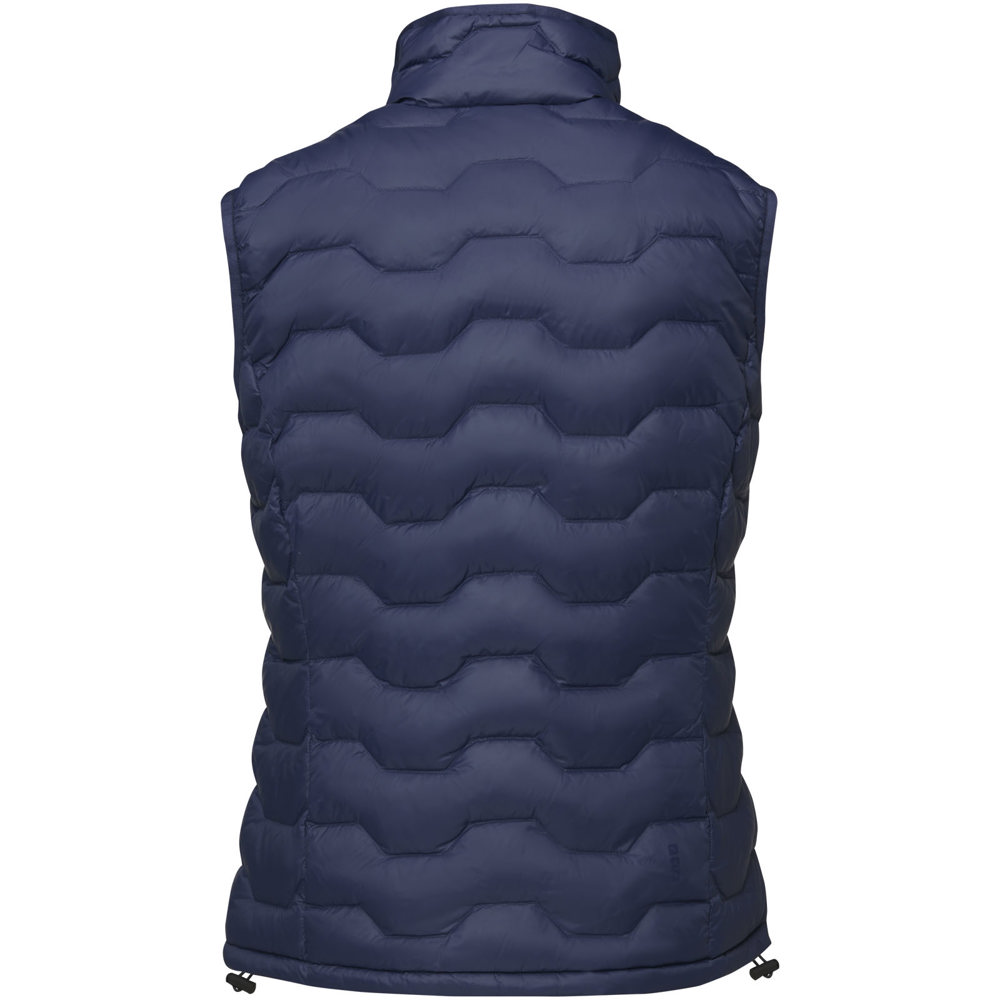 Petalite GRS gerecyclede geïsoleerde down bodywarmer voor dames