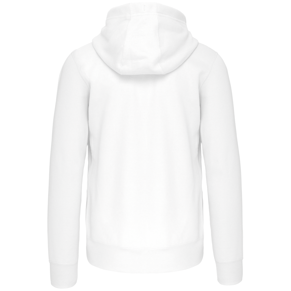 K454 - Hooded Sweater Met Rits
