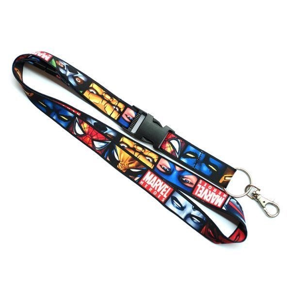 Lanyard sublimatie met metalen haak 9 x 2 cm