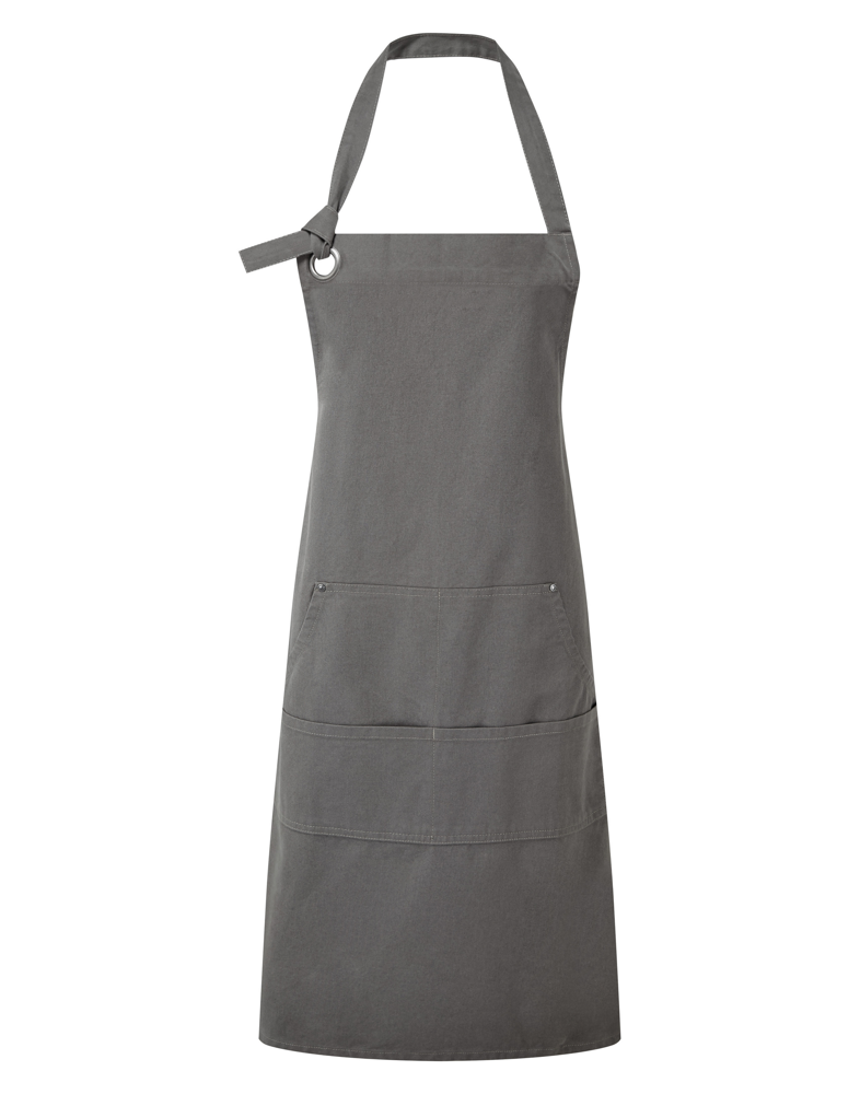 PR137 - Schort met bovenstuk “Calibre” - Dark Grey