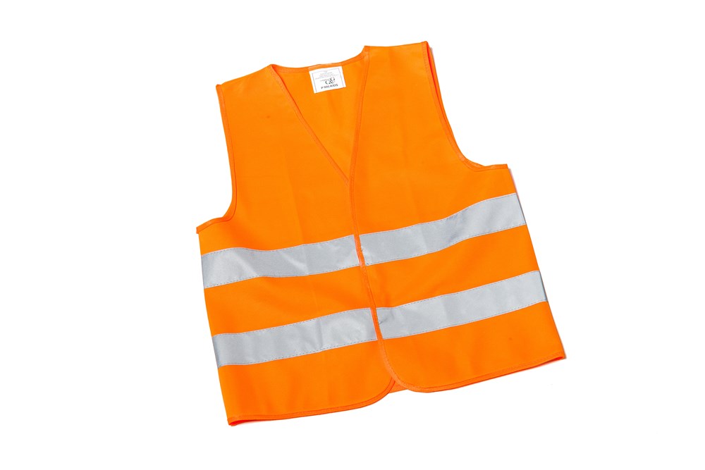 P995 - Fluo veiligheidsvest kids - oranje