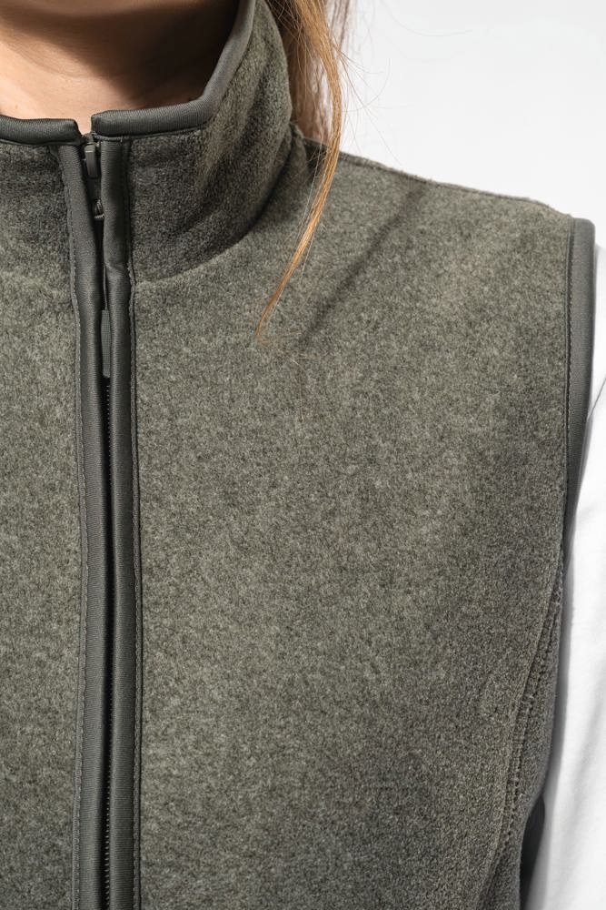 K906 - Bodywarmer van microfleece dames