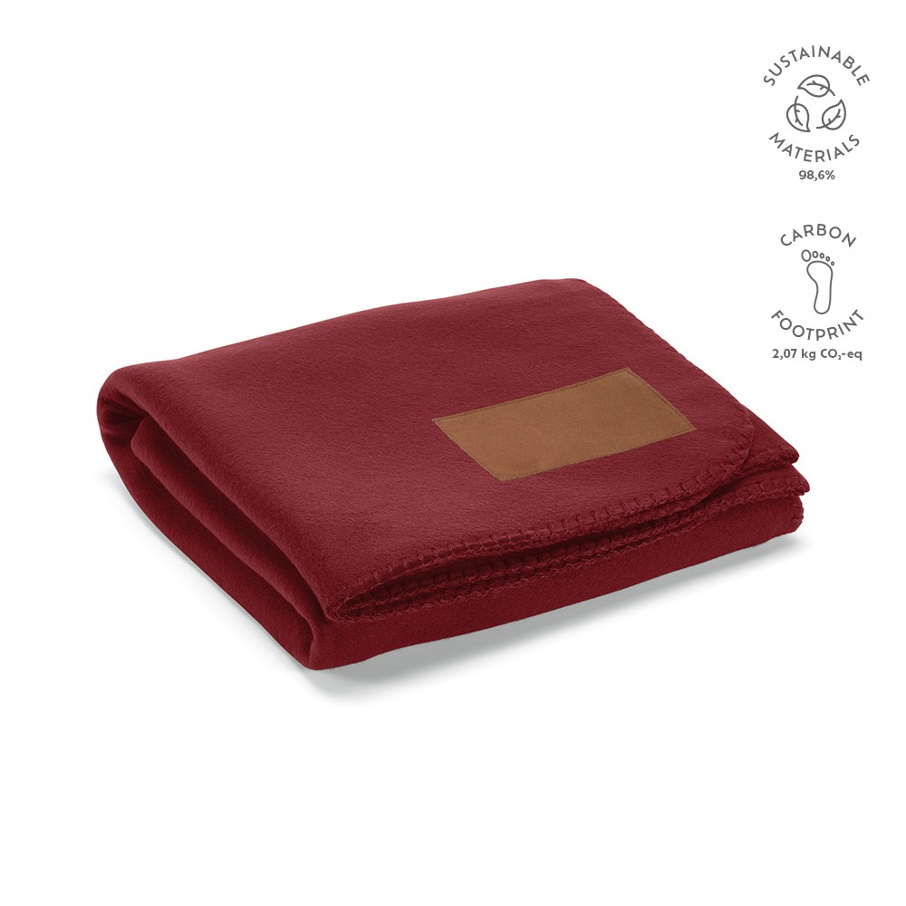 Pollock Deken rPET 180 gsm - Bourgondië