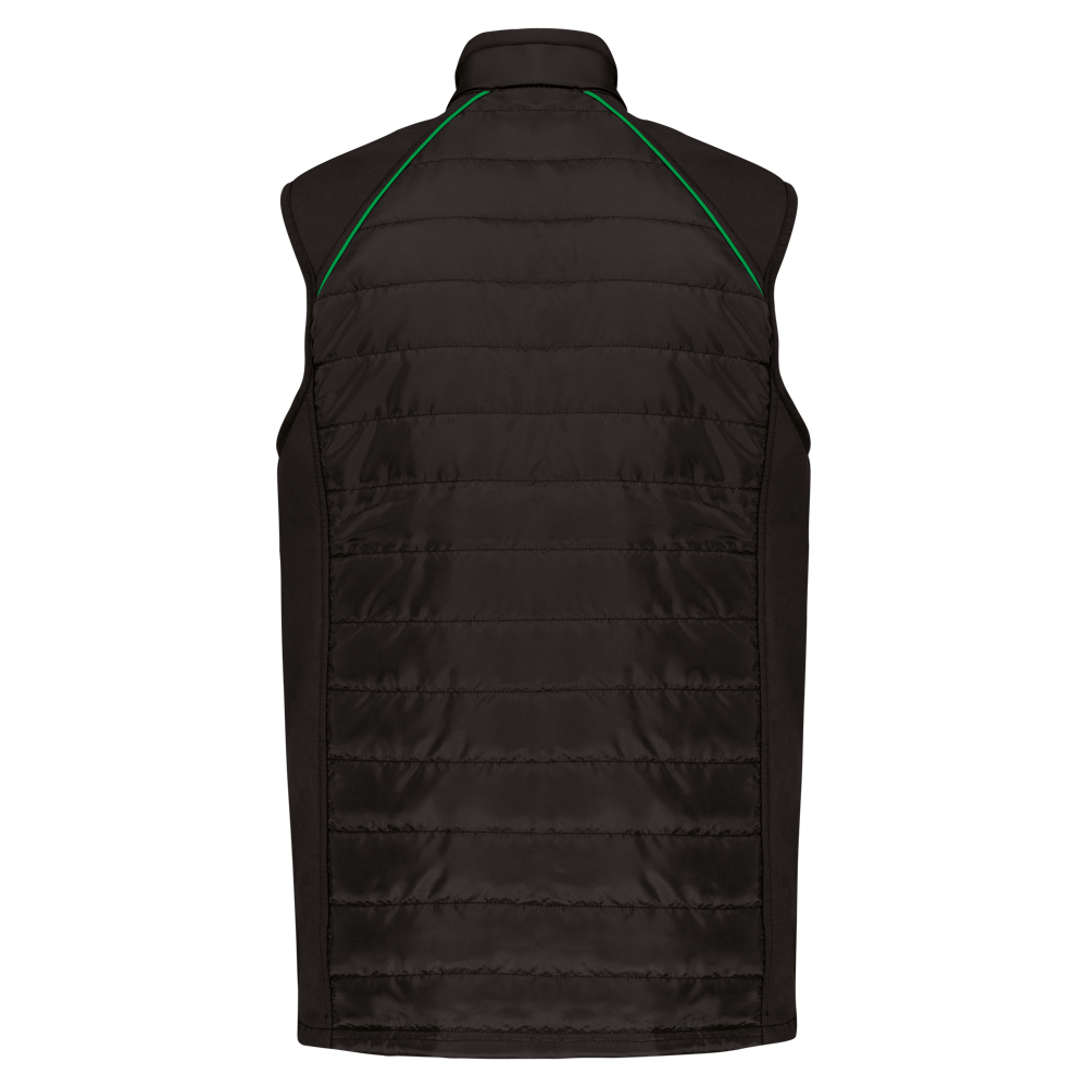 WK606 - Bodywarmer Day To Day in twee stoffen