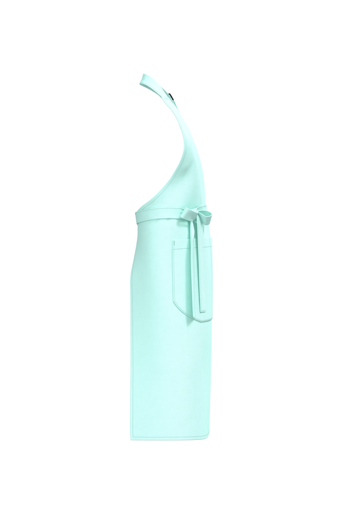 K8007 - Schort met zak van biologisch katoen