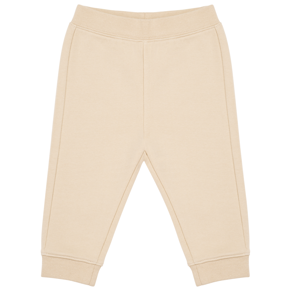 K836 - Ecologische fleece babybroek - Light Sand