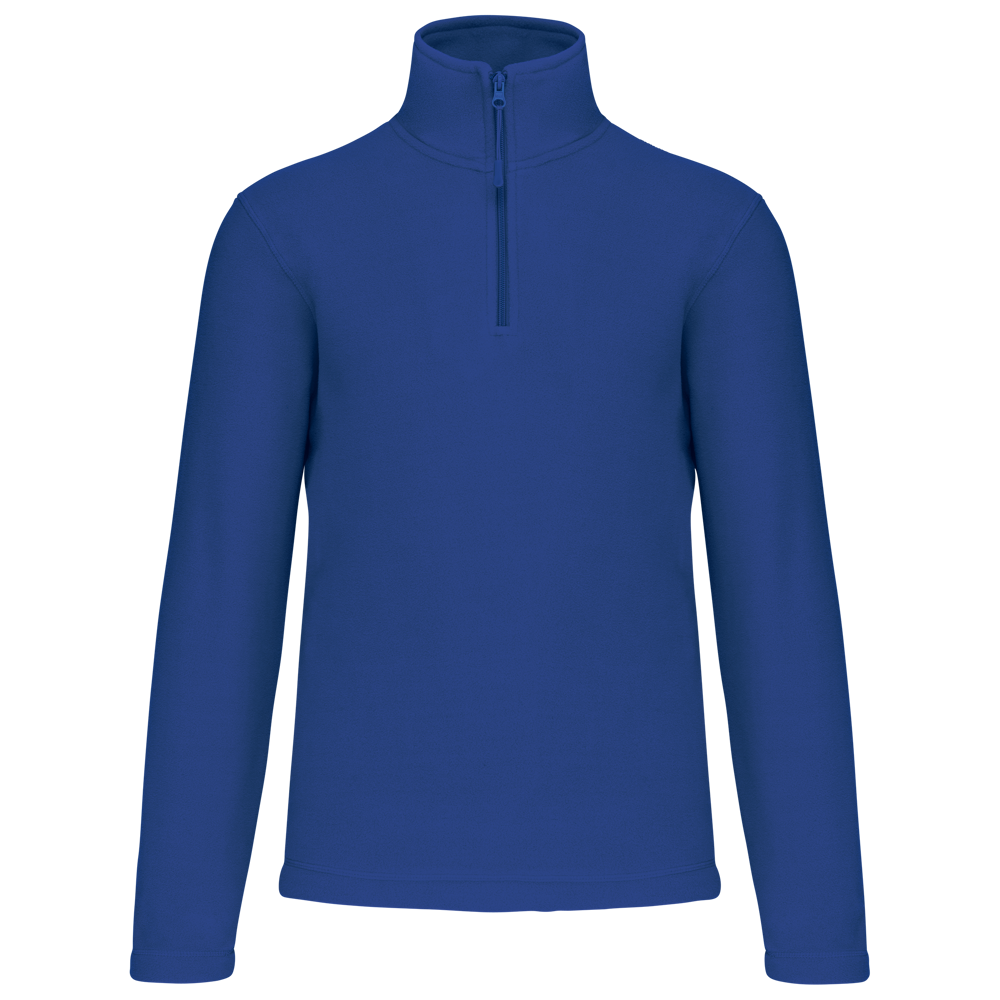 - Enzo - Fleece met ritskraag - Royal Blue