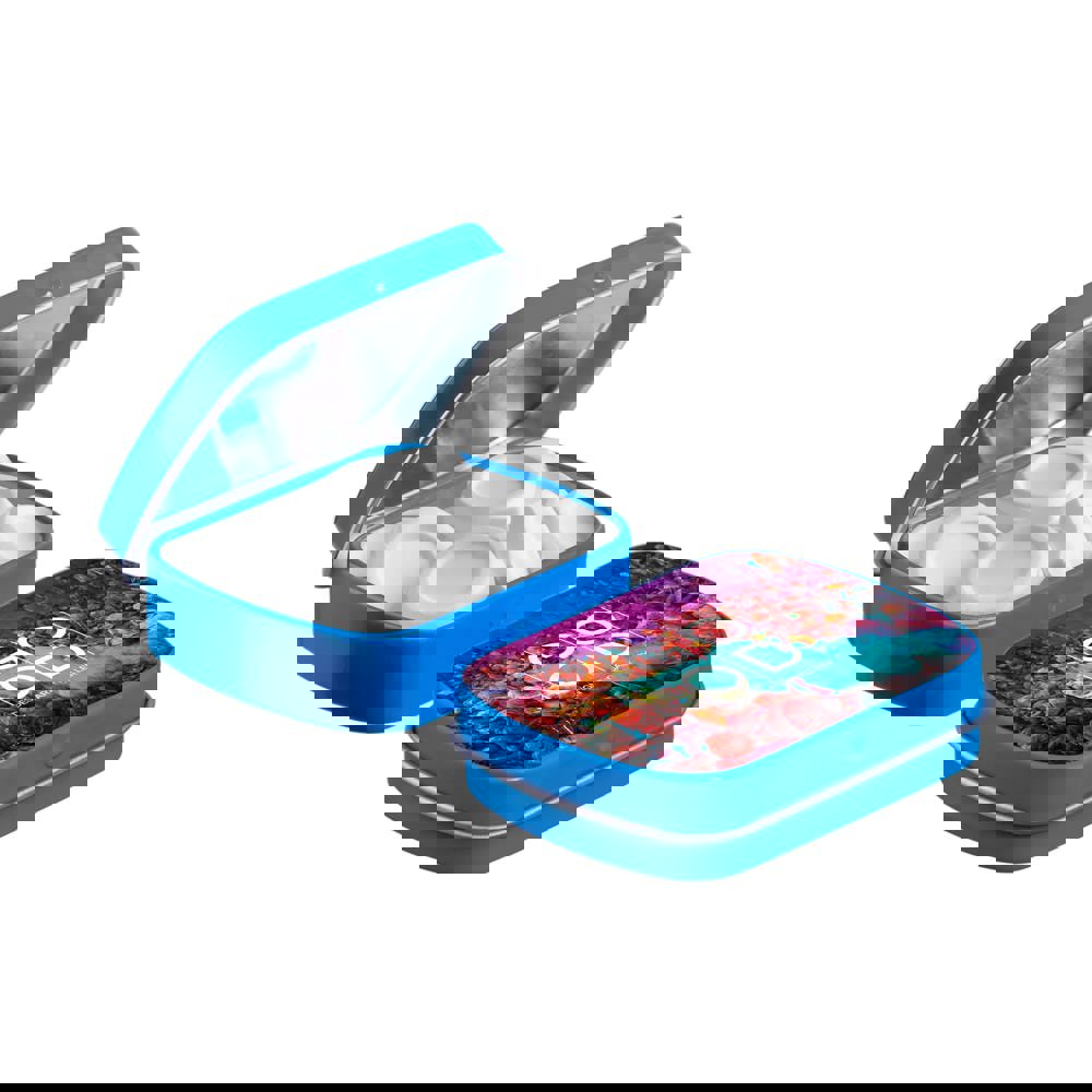 Mini scharnierblikje met vorm pepermunt