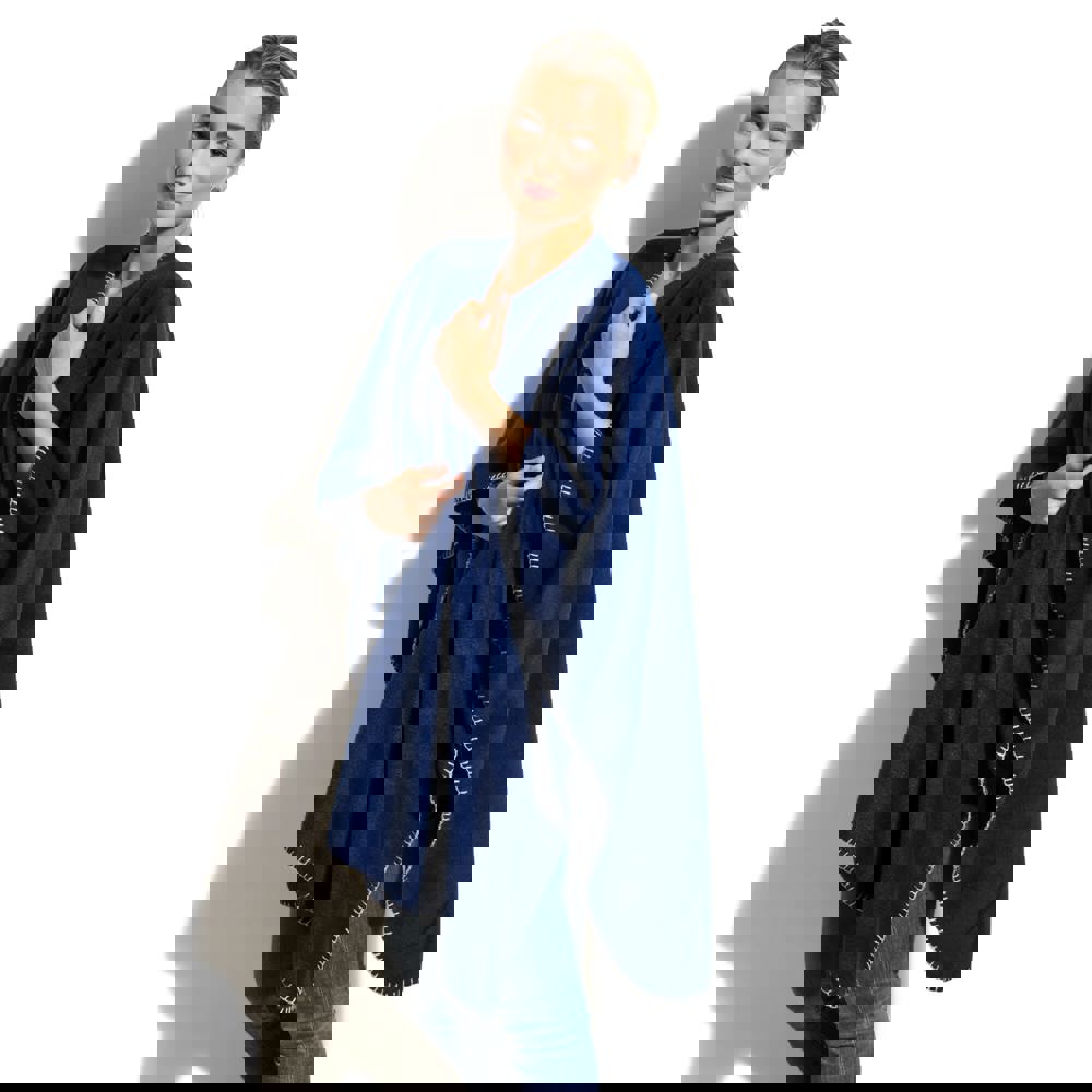 Nightingale fleece poncho 120x160 cm