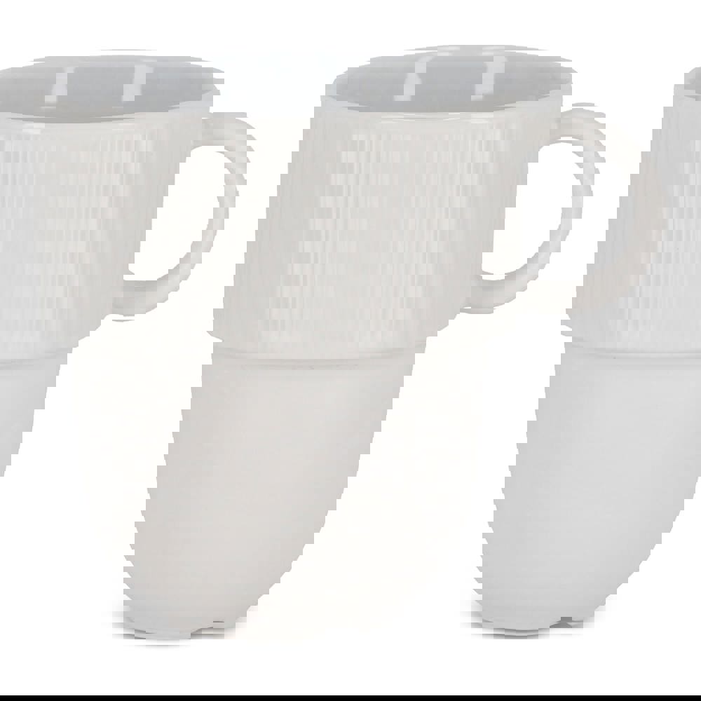 Sagaform Inka mok met oor 270ml - Wit