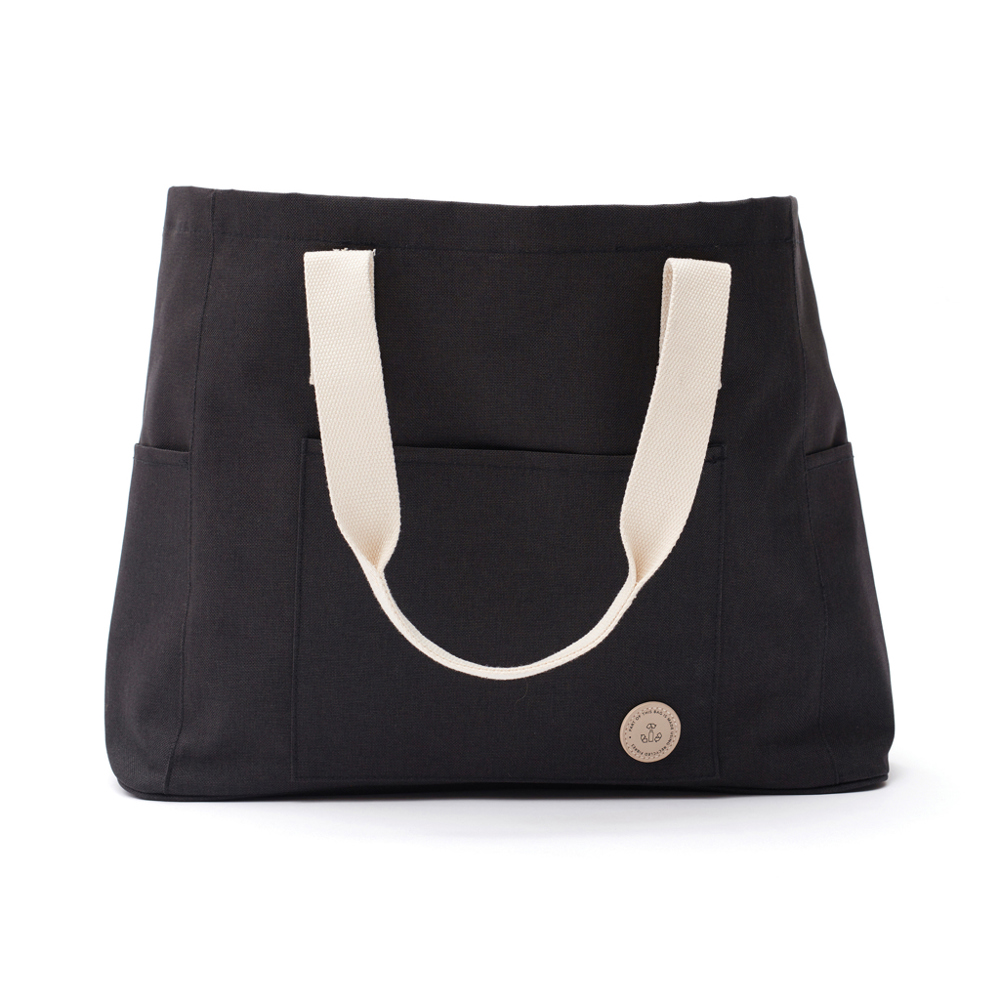 VINGA Sortino strandtas - zwart (± PMS 19-0405)